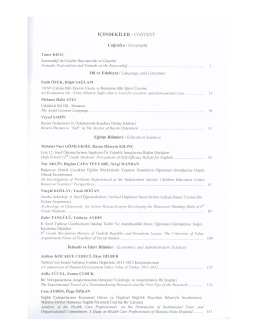 Vol: 22 Sayı: 2, 2014