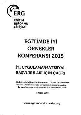 ( ERG - Milli Eğitim Bakanlığı