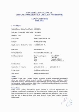 2014 - Fiba Emeklilik