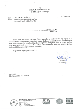 sayı ı 53411678- 335.01/5 30 (&iacute;../09/2014