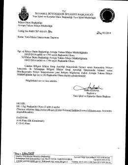 OneTouch 4.6 Scanned Documents - İstanbul Büyükşehir Belediyesi