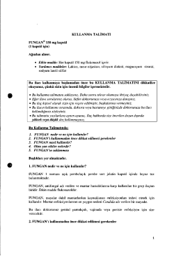 fungan-150-mg-kapsul-a42d kullanma talimati