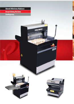 inesi Ieme Mak Machine Ekmek Dilim