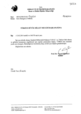 Cevap - T&uuml;rkiye B&uuml;y&uuml;k Millet Meclisi