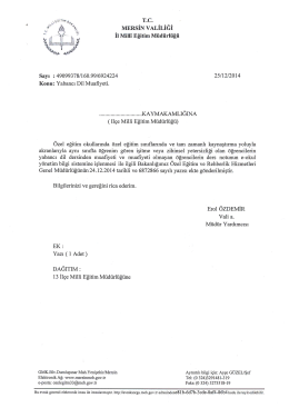 fit-*W II* T.C. - tarsus ilçe millî eğitim müdürlüğü