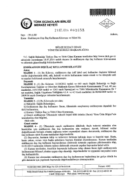 TÜRK EczAcıLAaı BİRLİĞİ