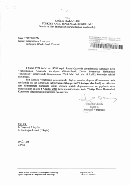 T.C. n _ SAĞLIK BAKANLIĞI TURKIYE KAMU