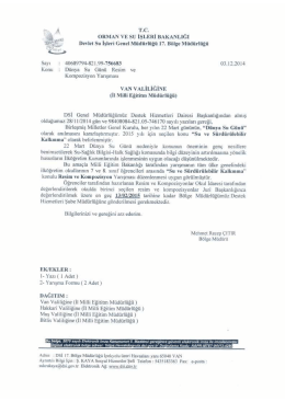 W nan-Ian vr. su iŞLEtii eaıiasu&uuml;ı
