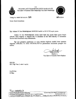 OneTouch 4.6 Scanned Documents - İstanbul B&uuml;y&uuml;kşehir Belediyesi