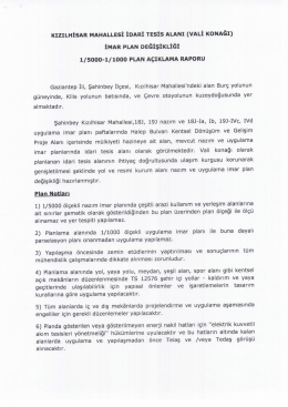 Açıklama Raporu
