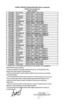 ANKARA cuMHuRiYET &szlig;AşsAvcıLıĞı iLAMAT iNı=Az vE YAKALAMA