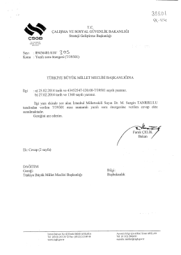 S&uuml;resi Ge&ccedil;tikten Sonra Gelen Cevap