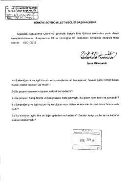 "ıšl m ?Ye rçı HAREKET PARTlsl - Türkiye Büyük Millet Meclisi