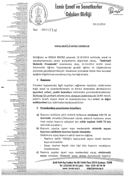 2014/57 - İndirimli Elektrik Protokol&uuml;