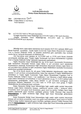 A&ccedil; - T&uuml;rkiye Kamu Hastaneleri Kurumu