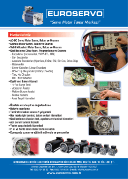 Euro Servo A4.fh11 - Euroservo Servo Motor ve S&uuml;r&uuml;c&uuml; Tamir Merkezi