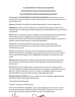 T.c GAği ÜNİVERSİTESİ TıP FAKULTESİ GAZİ HASTANESİ