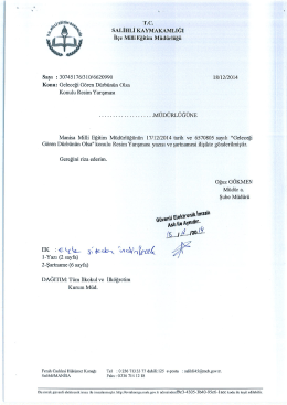 ıklayınız.. - Salihli İlçe Milli Eğitim Müdürlüğü