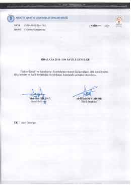 2014-Mf01-104- 792 KONU : Yardım Kampanyası SAYI