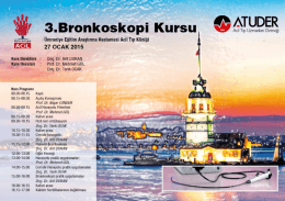 3.Bronkoskopi Kursu