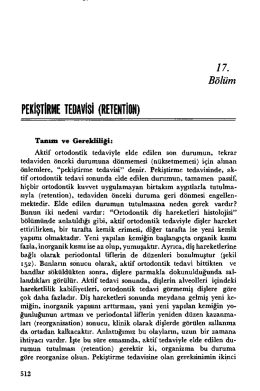 tedavisi - Ankara &Uuml;niversitesi Diş Hekimliği Fak&uuml;ltesi
