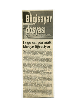 Logo on parmak klavye &Ouml;ğretiyor
