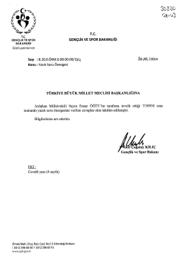 S&uuml;resi Ge&ccedil;tikten Sonra Gelen Cevap