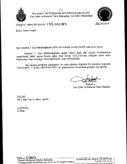 OneTouch 4.6 Scanned Documents - İstanbul Büyükşehir Belediyesi