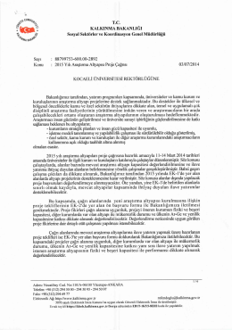 &icirc; KALKINMA BAKANLIĞI