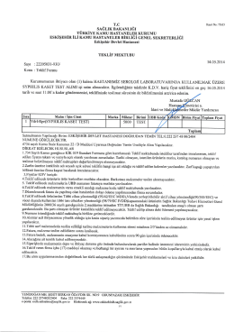 sAĞLIK BAKANLIĞI - Eskişehir Devlet Hastanesi