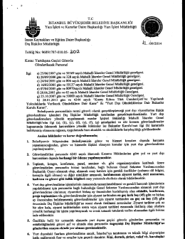 OneTouch 4.6 Scanned Documents - İstanbul Büyükşehir Belediyesi
