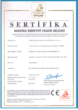 sERTİFİKA