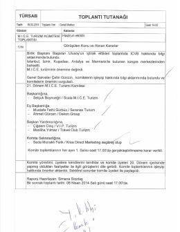 türsab toplantı tutanağı