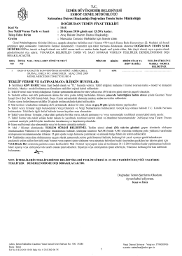 1 EsHoT GENEL M&Uuml;D&Uuml;RL&Uuml;Ğ&Uuml;