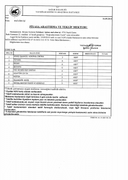 mikro işlemci kontrol ünitesi 9 kalem