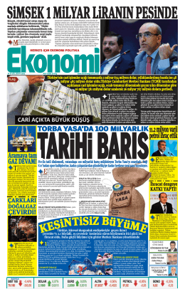 12 eylül 2014 - Ekonomi Gazetesi