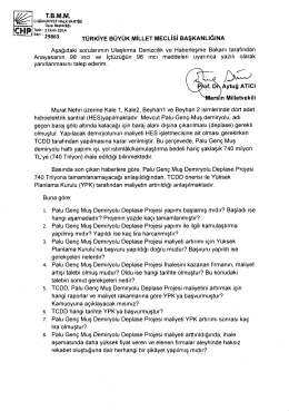 CHP - Türkiye Büyük Millet Meclisi