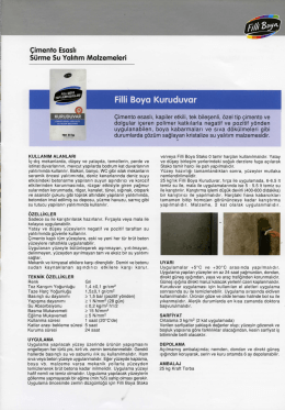 Filli Boya Kuruduvar