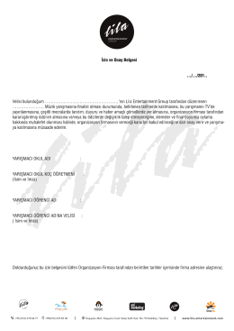 İzin ve Onay Belgesi