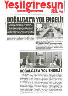 23 Nisan 2014 - (Ordu) (Giresun)