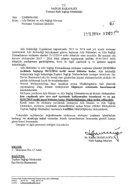 TEC. ^ - Trabzon Halk Sağlığı M&uuml;d&uuml;rl&uuml;ğ&uuml;