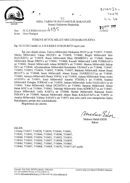 Süresi Geçtikten Sonra Gelen Cevap