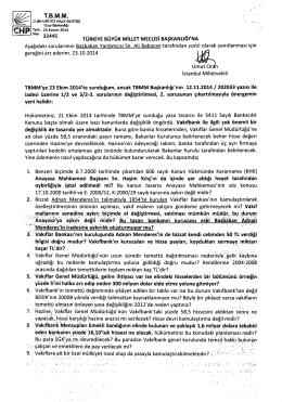 CHP - T&uuml;rkiye B&uuml;y&uuml;k Millet Meclisi