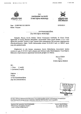 &Ccedil;ocuk ve Spor Konulu Resim Yarışması
