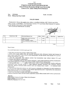 Dura greft-dura yapıştırıcı - &Ccedil;ukurova Dr. Aşkım T&uuml;fek&ccedil;i Devlet