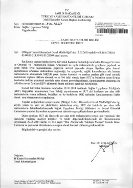 A&ccedil; - T&uuml;rkiye Kamu Hastaneleri Kurumu