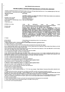 GIDA &uuml;R&uuml;NLERi SATIN ALINACAKTIR JANDARMA TED.MRKZ.K