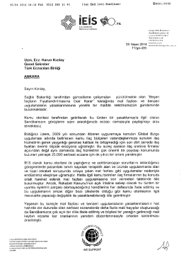 Uzm. Ecz. Harun Kızılay Genel Sekreter T&uuml;rk Eczacıları Birliği
