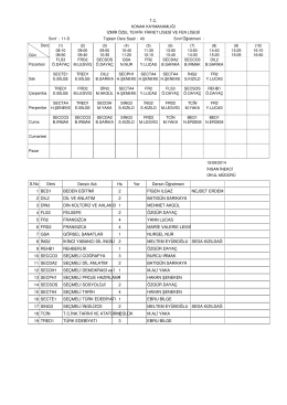 11-D - &Ouml;zel Tevfik Fikret Okulları