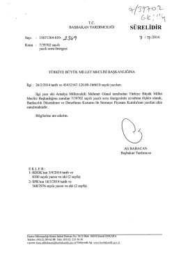 S&uuml;resi Ge&ccedil;tikten Sonra Gelen Cevap